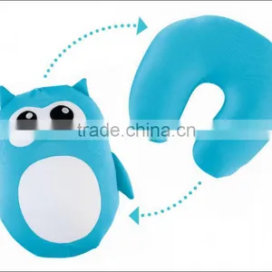 2 in 1 Animal Shape Changeable Pillow OEKO Cetificate and BSCI Factory Audit thumbnail-2