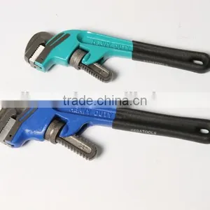 Heavy Duty Pipe Wrench Carbon Steel Angled Offset Pipe Wrench thumbnail-4