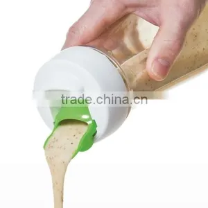 2016 Wholesale Plastic Salad Dressing Mixer Shaker Salad Dressing Bottle thumbnail-4