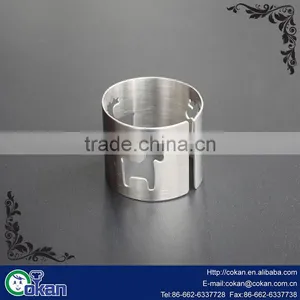 CK-KT699 New Design Fda and Lfgb Stainless Steel Napkin Ring/napkin Rings for Weddings/towel Ring thumbnail-2