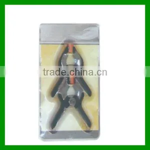 2PCS 4" Clamp Black Plastic Small Antiskid Spring Hose Clamp ,plastic Spring Clamp thumbnail-1