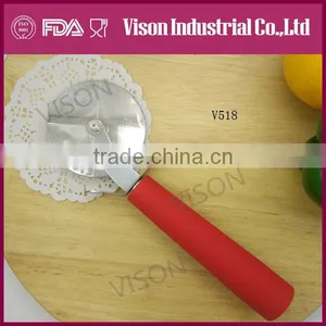 Wholesale Multi Function Custom Design Pizza Wheel Stainless Steel Pizza Cutter Fork thumbnail-4