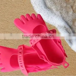 High Quality Rubber Beach Shoes Printing Your Own Logo thumbnail-4