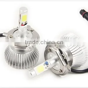 H4 6000K 24W 9003 HB2 Motorcycle Motorbike COB LED Headlamp Bulb Kit For Harley Bike Cruiser Bobber Chopper thumbnail-1