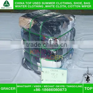 Supplier Hot Sale In Malaysia Recycling Men Cotton Pants Credential Used Clothing thumbnail-6