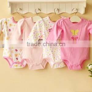 Baby Long Sleeve Romper ,baby Long Sleeve Romper Set,baby Gift Set 4in1 thumbnail-1