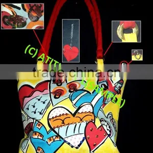COTTON CANVAS HANDBAGS thumbnail-1