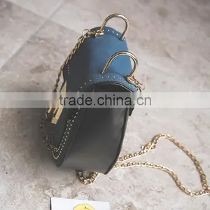 Zm50257b 2017 New Style Women Saddle Bag Europe Fashion Dull Polish Single Shouder Crossbody Bags for Women thumbnail-2
