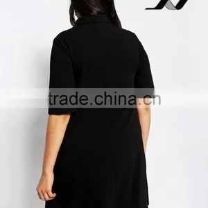 Oversize Polo Dress for Woman thumbnail-3