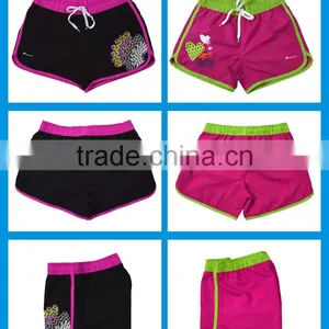 OEM Brand Board Shorts Women Swiming Trunks Pink Beach Shorts thumbnail-4