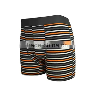 New Design Man's Cotton Underwear Boxer Suits With Brief Stripes thumbnail-6
