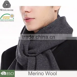 Men Merino Wool Thermal Scarves thumbnail-2