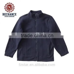Unisex School Polar Fleece Jacket - Navy Blue thumbnail-1