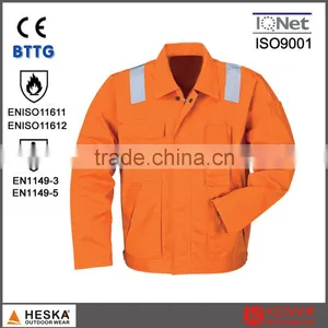 Safety Reflective Workwear Mens Flame Retardant Jacket thumbnail-1