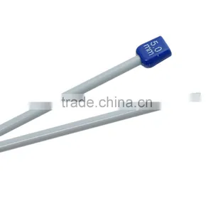Spraying Aluminum Knitting Needles Gray 34cm Long, Thickness: 5mm thumbnail-2