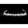 Rhinestone Crystal Brass Material With Silver Plating Bridal Jewelry HB0051 thumbnail-1