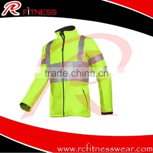 Orange Reflective Vest | Waterproof Reflective Safety Vest For Road Safety Reflecting Vest With Led Light thumbnail-2