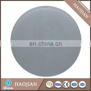 Sublimation Blank Tempered Glass Clock Face Smooth Surface With White Coating thumbnail-1