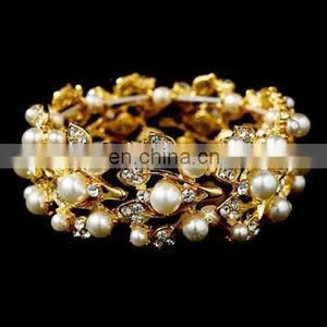 Bridesmaid Gift Ivory Pearl Pearl Jewellery Wedding Bracelet Wholesale thumbnail-4