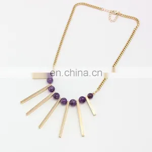 Wholesale Cheap Raw Amethyst Mala Necklace thumbnail-2