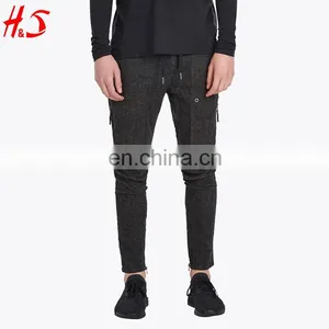 OEM Custom Fashion Cargo Pants Slim Fit Mens Chinos thumbnail-1