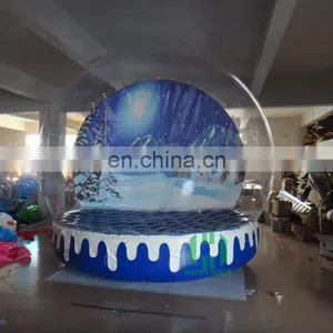 2017HI Hot Sale Christmas Decoration Giant Inflatable Bubble House ,Big Sonw Globe thumbnail-1