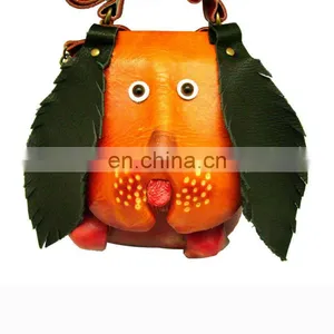 Promotional Cute Animal Shaped Coin Purse Wholesale Women Genuine Leather Coin Purse/Change Purse/coin Case MCP-0109 thumbnail-1