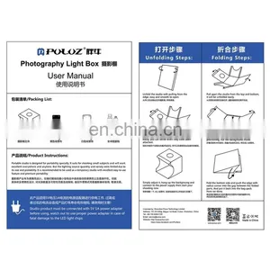 Camera Accessories ,PULUZ 20cm Folding Portable 550LM Light Photo Studio Shooting Tent Box Kit thumbnail-5