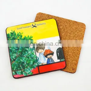 Custom Square Wooden Coasters thumbnail-1