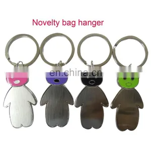 Custom Colorful Soft Enamel Dolphin Bag Hanger With Circle thumbnail-2