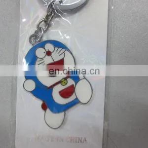 Mini Cute Metal Cartoon Keychains With Epoxy Wholesale thumbnail-3