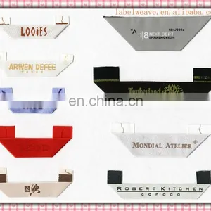Mitre Folding Garment Custom Woven Labels thumbnail-1