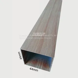 50*100mm Aluminum Square Tube for Wall Decoration thumbnail-3