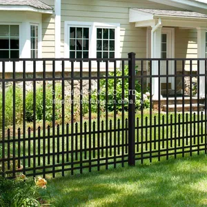 Wrought Iron Fence/decorative Fence/ornamental Fence/ Steel Fence thumbnail-4