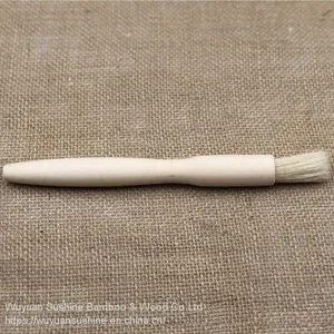 Wooden Kitchen and BBQ Sauce Brushes, Made of Chinese Cherry and Pig Hair thumbnail-2