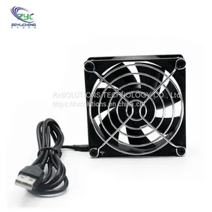 Black 8CM 8025 Ball Bearing Computer Case Cooling Fan With 1300RPM thumbnail-5