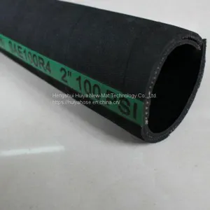 High Pressure Oil Resistant SAE 100R4 Hydraulic Rubber Hose thumbnail-3