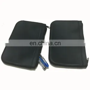 Factory Both Side Plain Design Zipper Cosmetic Purse Wallet Kids Pencil Case Silicone Bag thumbnail-7