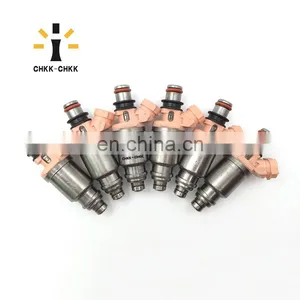 Petrol Gas Top Quality Professional Factory Sell Car Accessories Fuel Injector Nozzle OEM 23250-74080 For Japanese Used Cars thumbnail-1