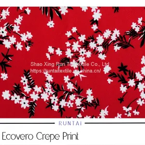 100% Ecovero Crepe Print thumbnail-1