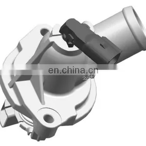 Engine Cooling System Water Outlet Thermostat for Chevrolet Cruze OEM 12635761 2503185 thumbnail-1