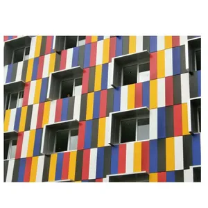 Powder Coated Curved Balcony Panels thumbnail-2