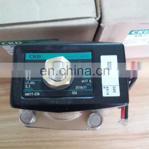 CKD Low Pressure Direct Actuated Solenoid Valve ADK11-25A-03A-DC24V thumbnail-2
