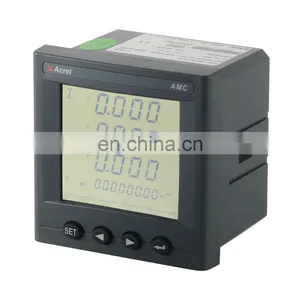 Acrel 300286.SZ AMC96-E4/KC LCD Display Three Phase Smart Energy Meter With Rs485 4DI/2DO thumbnail-2