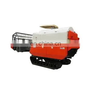 Kubota Similar Rice Harvester Rubber Track Machine in Thailand thumbnail-6