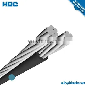 Overhead Aluminum Conductor Twisted 2*10mm2 Aerial Abc Cable thumbnail-6
