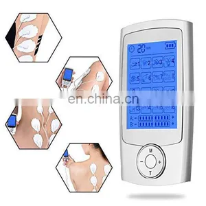 Rechargeable TENS Unit With Family Pack, 3rd Gen 16 Modes TENS Machine Muscle Stimulator With 16pcs TENS Unit Electrode thumbnail-2