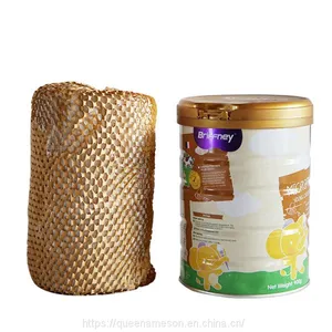 Factory Direct Anti Sracth Honeycombe Kraft Paper Wrap Roll thumbnail-1