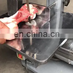 Electric Commercial Band Saw Frozen Fish Meat Cutting Machine / Kitchen Equipment Bone Saw/ Portable Meat Saw Machine thumbnail-1