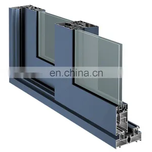 SHENGXIN Aluminum Tempered Glass Kitchen Sliding Stacking Door thumbnail-2